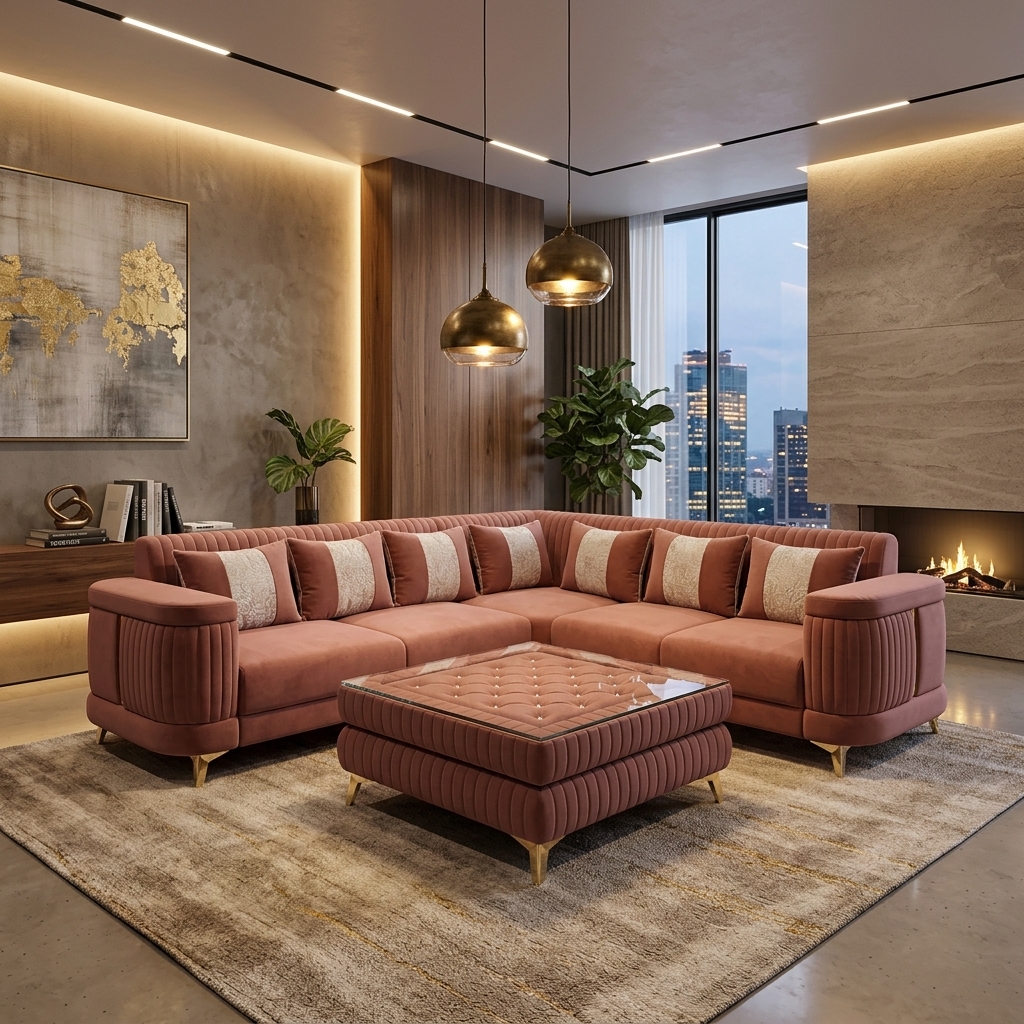 L Shape Sofa 14 view 1