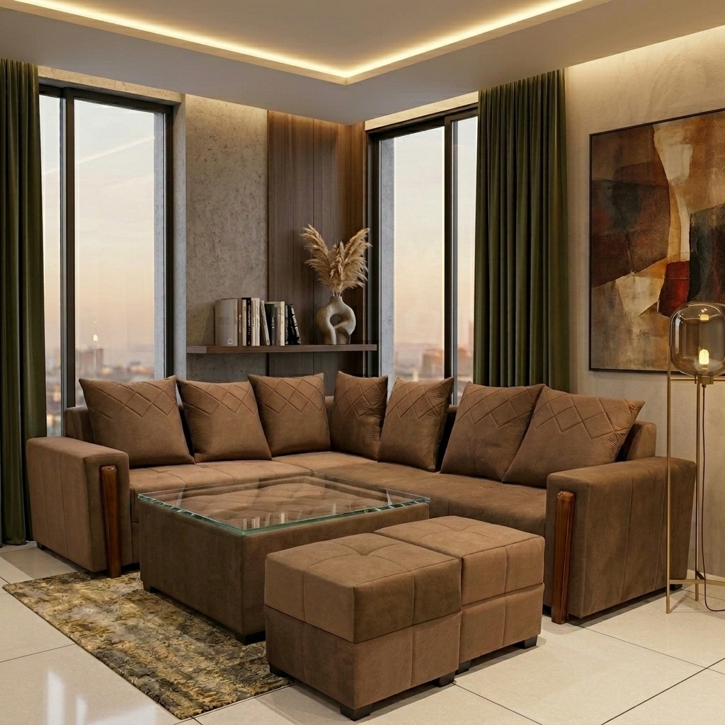 L Shape Sofa 6 view 1