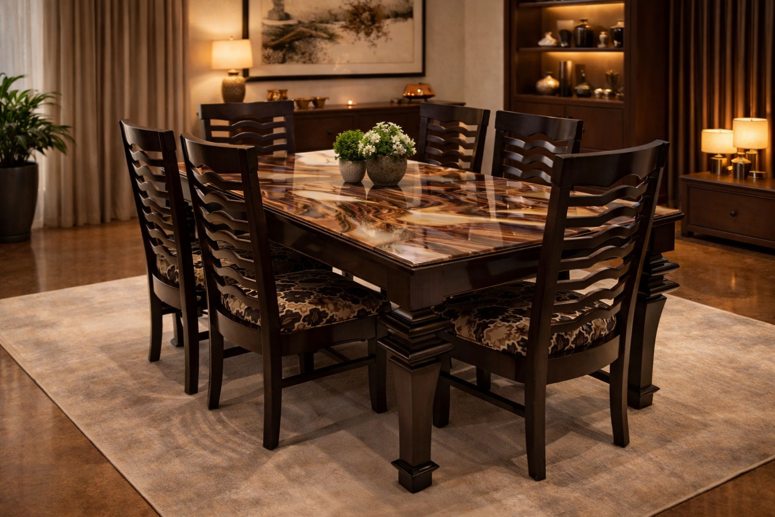 Classic Dining Table 4