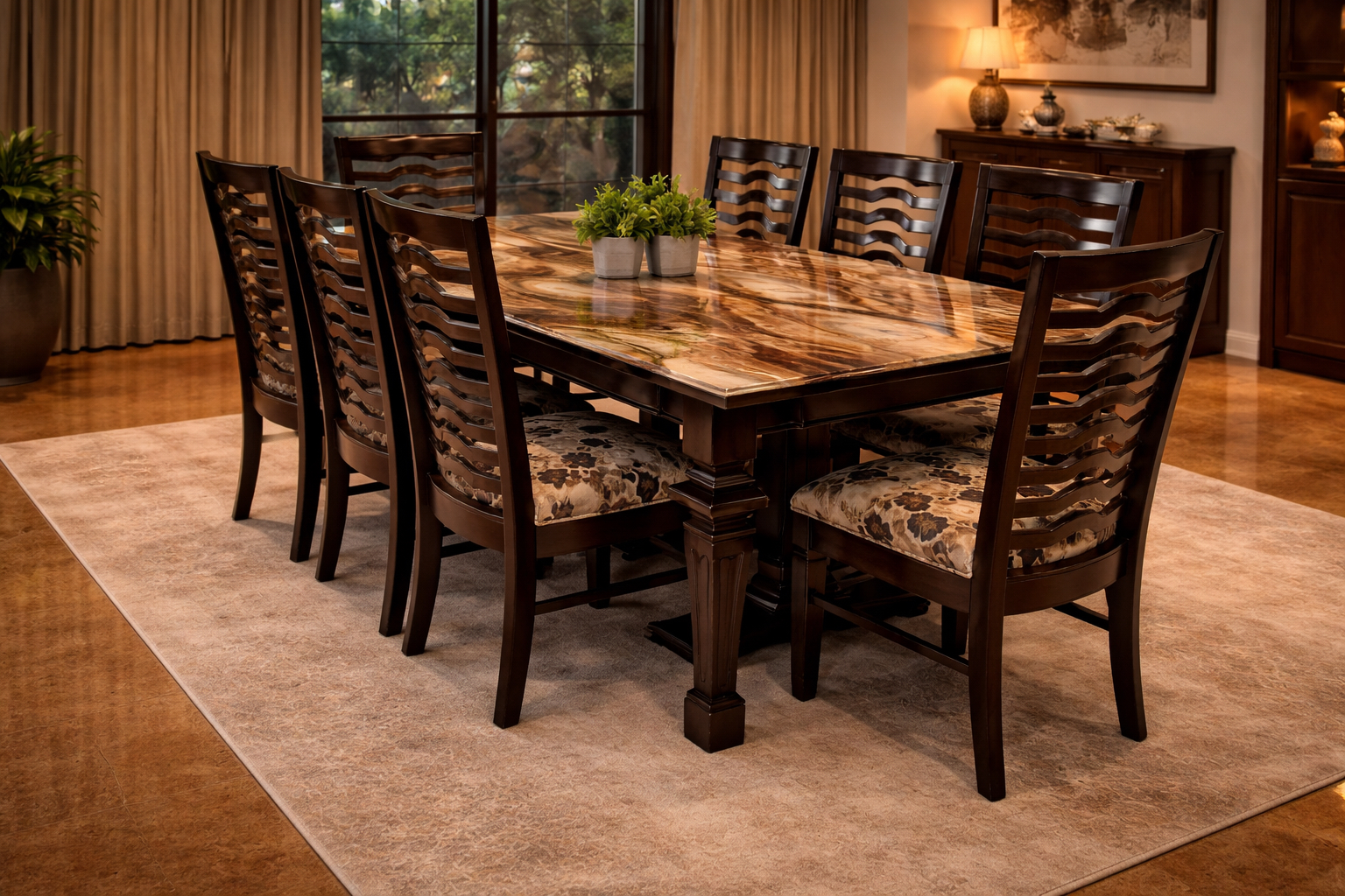 Classic Dining Table 5