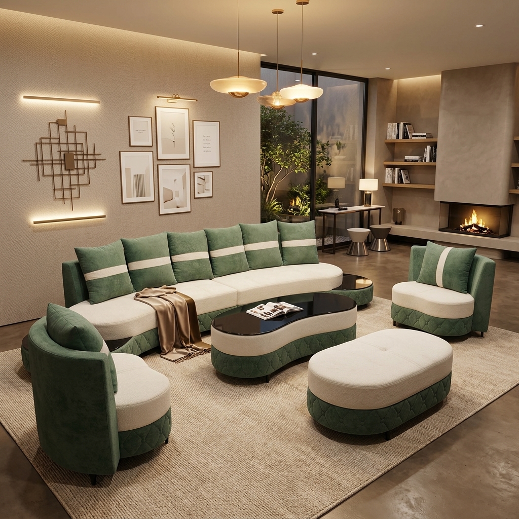 L Shape Sofa 2