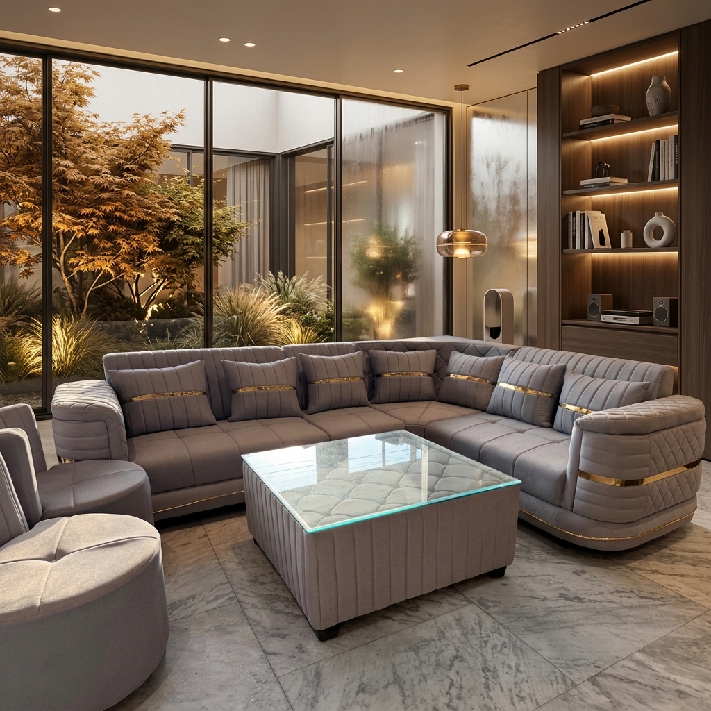 L Shape Sofa 10 view 1