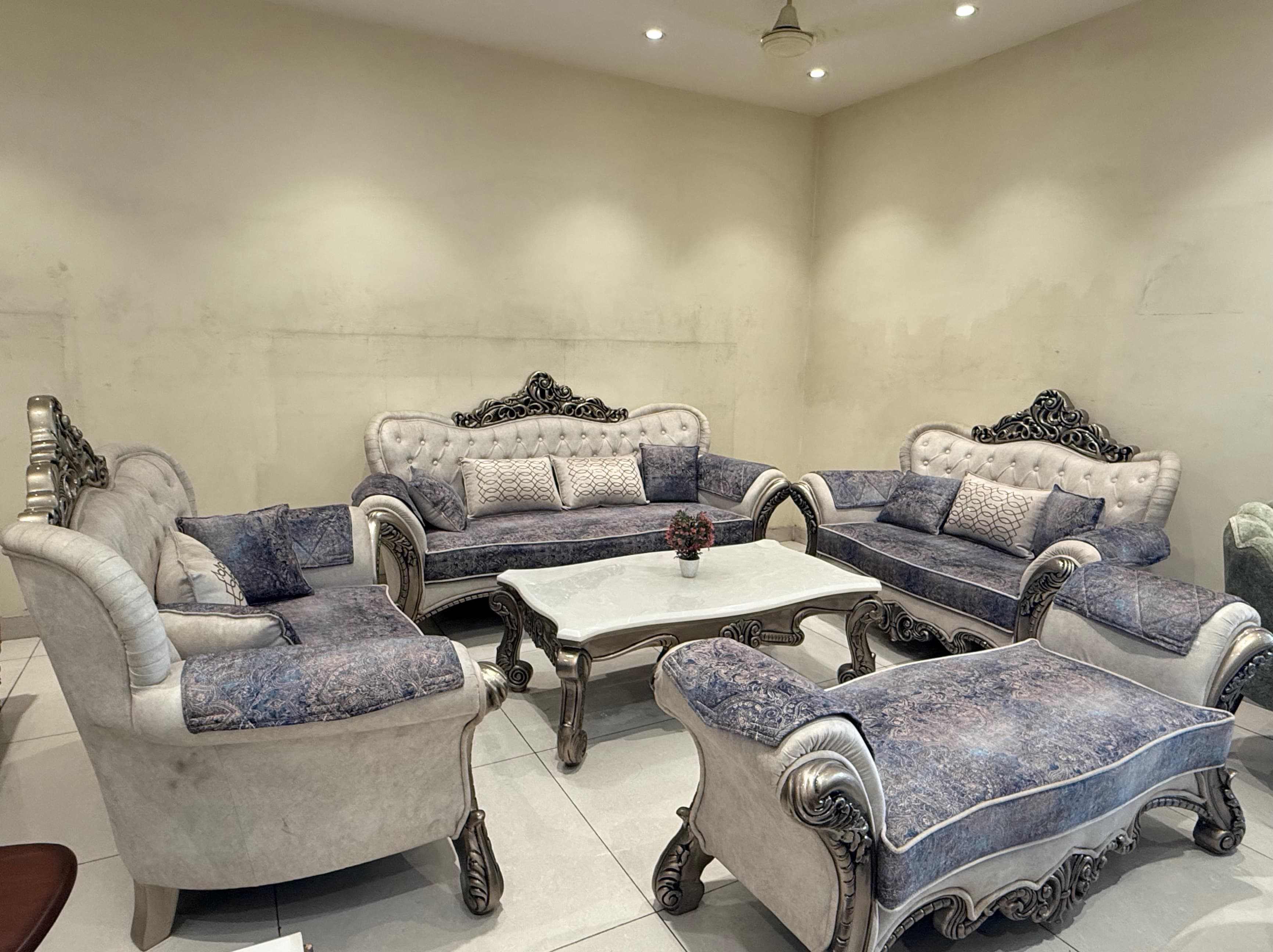 Recliner Sofa Set 3+1+1